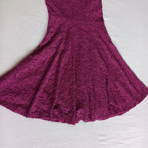 Soprano Sz SM Pink Fit and Flare Sleeveless Dress - Picture 3 of 10